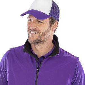 Result Headwear Core Detroit  Mesh Truckers Cap