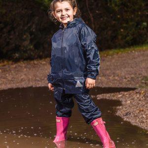 Result Junior Waterproof Jacket And Trouser Set