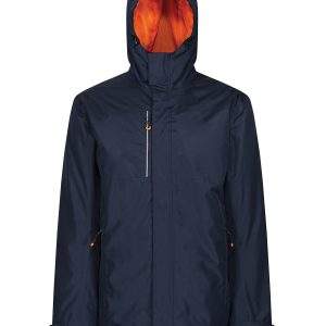 Regatta Professional Thermogen Powercell 5000 Insulated Heated Jacket - Navy/Magma, 2XL