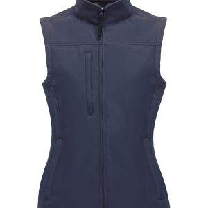 Regatta Professional Women`s Flux Softshell Bodywarmer - Navy/Navy, Wom 10