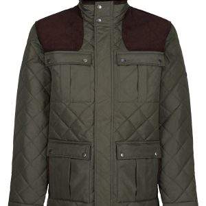 Regatta Professional Padbury Diamond Quilt Jacket - Dark Khaki, 2XL