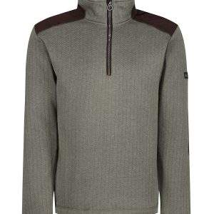 Regatta Professional Holbeck Half Zip Fleece - Dark Khaki, 3XL