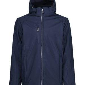 Regatta Professional Erasmus 4-In-1 Softshell Jacket - Navy/Navy, 2XL