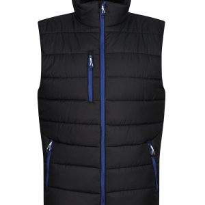 Regatta Professional Navigate Thermal Bodywarmer - Black/New Royal, 2XL