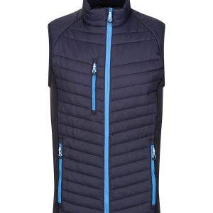Regatta Professional Navigate Hybrid Bodywarmer - Navy/French Blue, 2XL