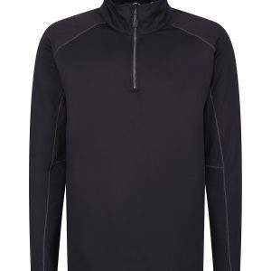 Regatta Professional Core Stretch Half-Zip Mid-Layer - Black, 2XL