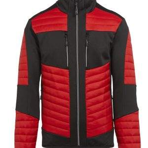 Regatta Professional E-Volve Unisex Thermal Hybrid Jacket - Classic Red/Black, 2XL