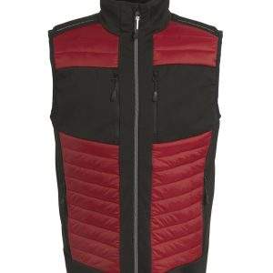 Regatta Professional E-Volve Unisex Thermal Hybrid Bodywarmer - Classic Red/Black, 2XL