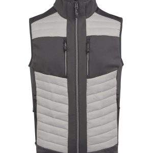Regatta Professional E-Volve Unisex Thermal Hybrid Bodywarmer - Mineral Grey/Ash, L