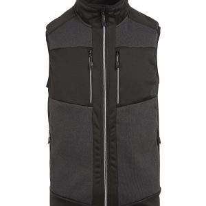 Regatta Professional E-Volve Unisex Knit-Effect Stretch Bodywarmer - Ash/Black, 2XL