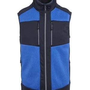 Regatta Professional E-Volve Unisex Knit-Effect Stretch Bodywarmer - Strong Blue/Navy, 2XL