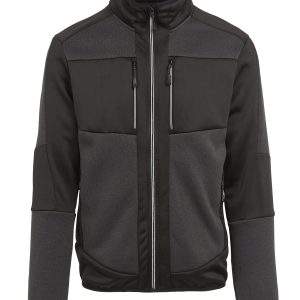 Regatta Professional E-Volve Unisex Knit-Effect Stretch Mid-Layer - Ash/Black, S