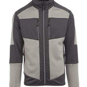 Regatta Professional E-Volve Unisex Knit-Effect Stretch Mid-Layer - Mineral Grey/Ash, 2XL