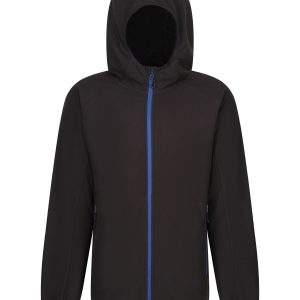 Regatta Professional Navigate Full Zip-Fleece - Black/New Royal, 2XL