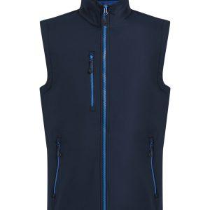 Regatta Professional Navigate 2-Layer Softshell Bodywarmer - Navy/French Blue, 2XL