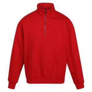 Regatta Professional Pro Â¼-Zip Sweatshirt - Classic Red, 2XL