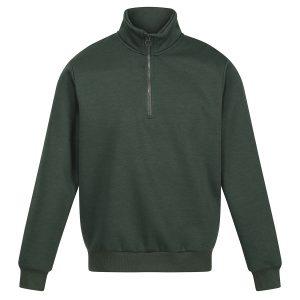Regatta Professional Pro Â¼-Zip Sweatshirt - Dark Green, 2XL