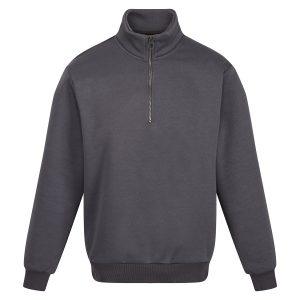 Regatta Professional Pro Â¼-Zip Sweatshirt - Seal Grey, 3XL
