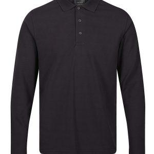 Regatta Professional Pro 65/35 Long Sleeve Polo - Seal Grey, 2XL