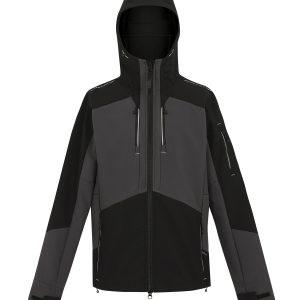 Regatta Professional 4-Tex Stretch 3-Layer Softshell Jacket - Slate Grey/Black, 2XL