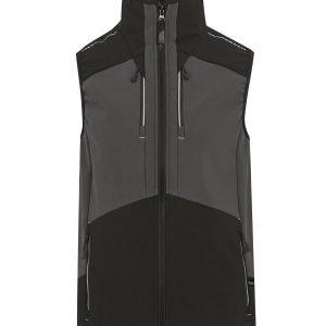 Regatta Professional 4-Tex Stretch 3-Layer Softshell Bodywarmer - Slate Grey/Black, 2XL