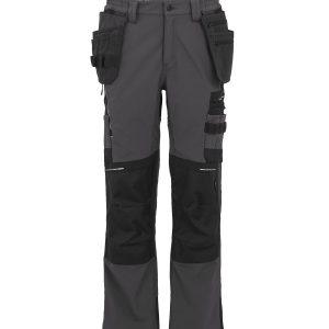 Regatta Professional 4-Tex Stretch Holster Trousers - Slate Grey/Black, 28 Reg
