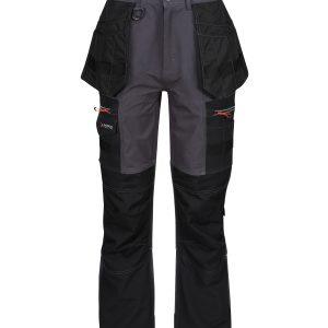 Regatta Professional Infiltrate Stretch Holster Trousers - Iron/Black, 40 Short