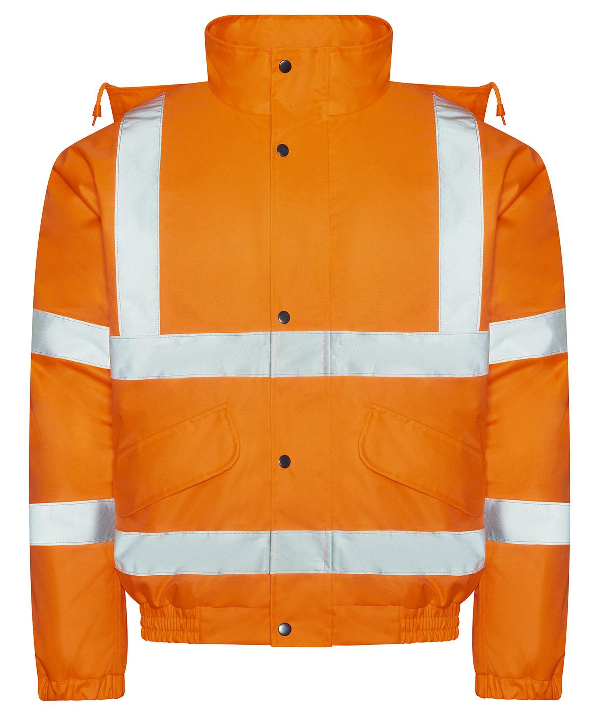 Prortx High Visibility High Visibility Bomber Jacket - Image 2