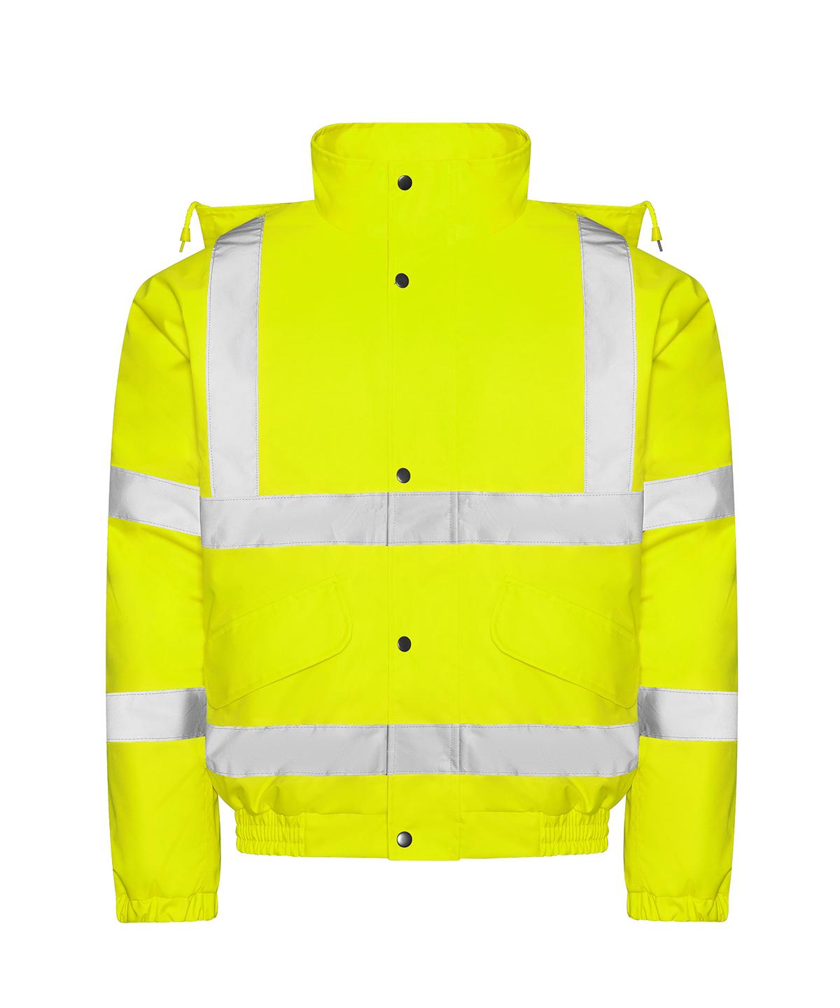 Prortx High Visibility High Visibility Bomber Jacket - Image 10