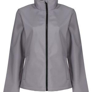 Regatta Professional Women`s Ablaze Printable Softshell - Rock Grey, Wom 10