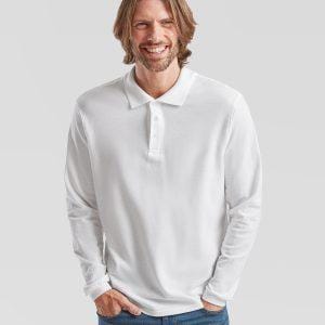 Fruit Of The Loom Premium Long Sleeve Polo