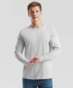 Fruit Of The Loom Iconic 195 Ringspun Premium Long Sleeve T