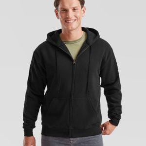 Fruit Of The Loom Premium 70/30 Hooded Sweatshirt Jacket
