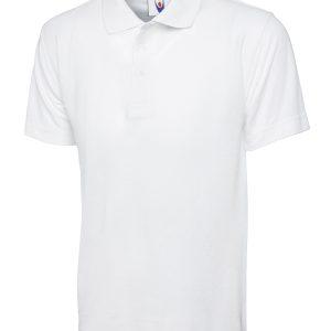 Uneek Active Poloshirt - White, 2XL