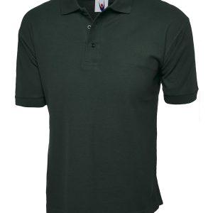 Uneek Classic Cotton Poloshirt - Bottle Green, XS