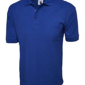 Uneek Classic Cotton Poloshirt - Royal, XS