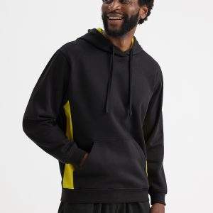 Uneek Two Tone Hooded Sweatshirt