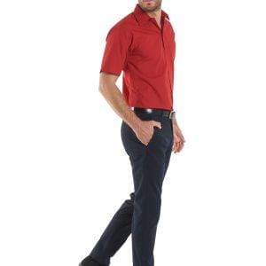 Uneek Mens Poplin Half Sleeve Shirt