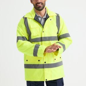 Uneek Hi Vis Road Safety Jacket