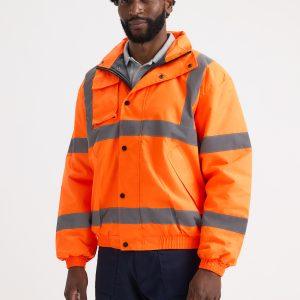 Uneek Hi Vis Bomber Jacket