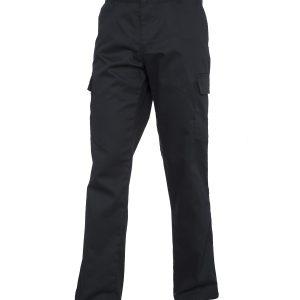 Uneek Ladies Cargo Trousers - 8, Black