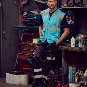 Yoko Multifunctional Executive Hivis Waistcoat Hvw801