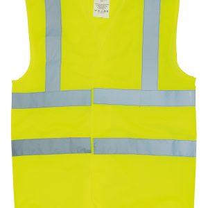 Yoko Flameretardant Hivis Sleeveless Waistcoat Hvw100Fr