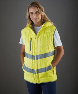 Yoko Hivis Kensington Hooded Gilet Hv007