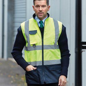 Yoko Hivis Padded Bodywarmer Hv005