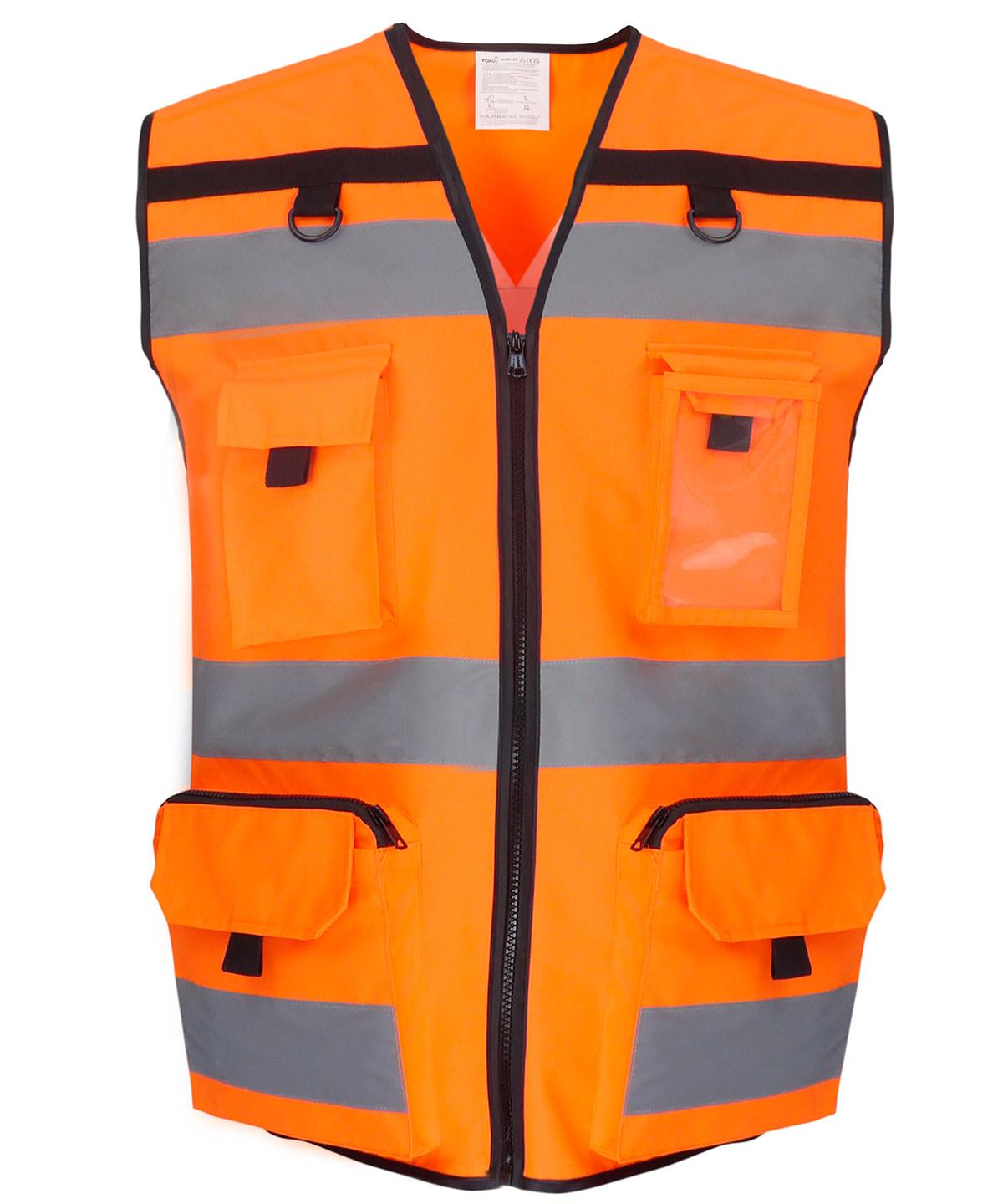 Yoko Hivis Ripstop Tool Vest Hvw108 - Image 8
