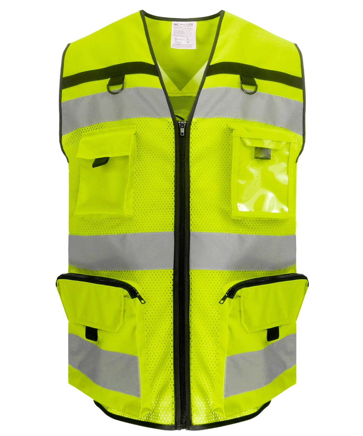 Yoko Hivis Ripstop Tool Vest Hvw108 - Image 14