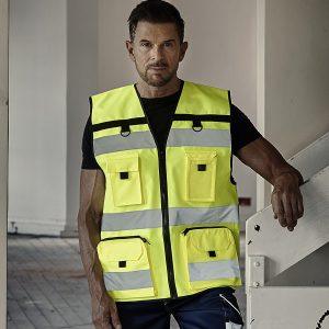 Yoko Hivis Ripstop Tool Vest Hvw108