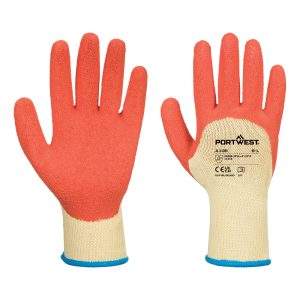 Portwest Grip 10 Latex 3/4 Dipped Glove (Pack of 12 Pairs)
