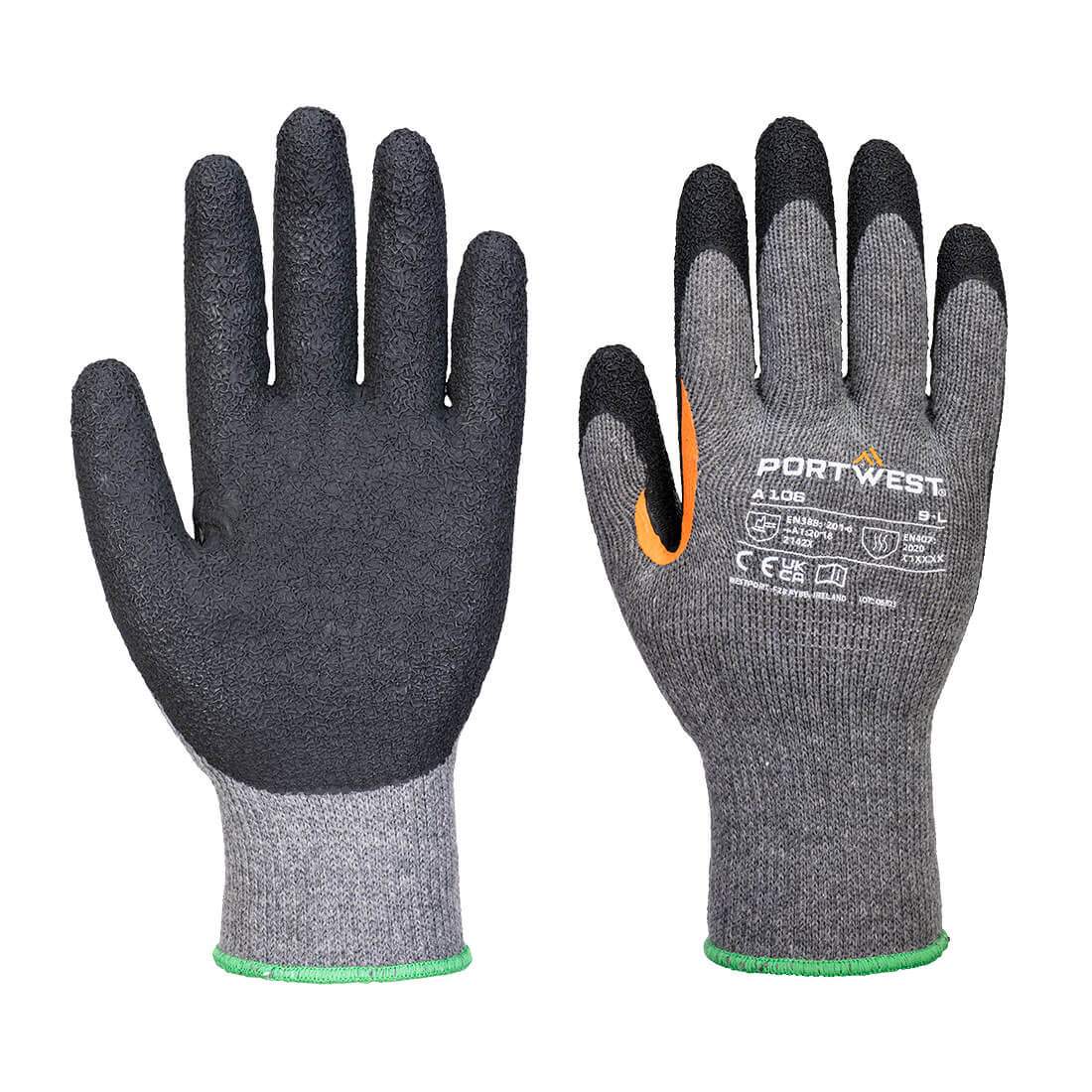 Portwest Grip 10 Latex Reinforced Thumb Glove (Pk 12)